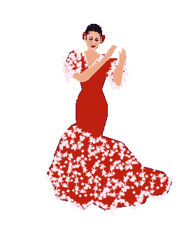 gif: danseuse flamenco