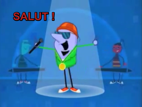 Salut  en chanson 