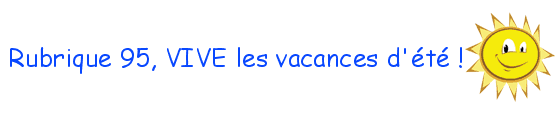 c'est la fin des vacances (images avec texte)