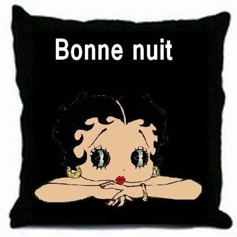 gif le coussin de betty boop