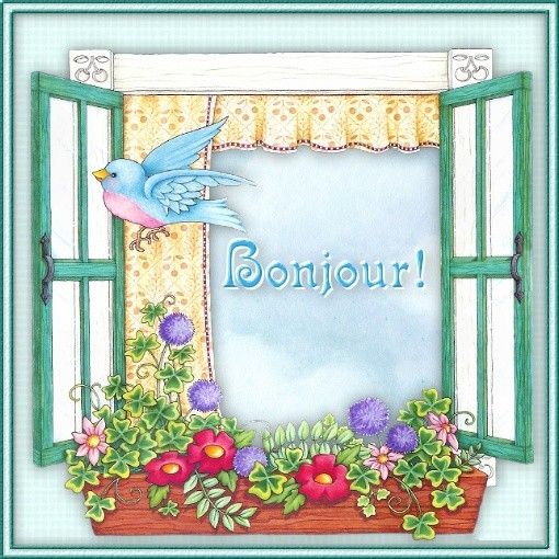 Par La Fenêtre Ouverte Bonjour Paroles gifs fenetres decorees - Page 52