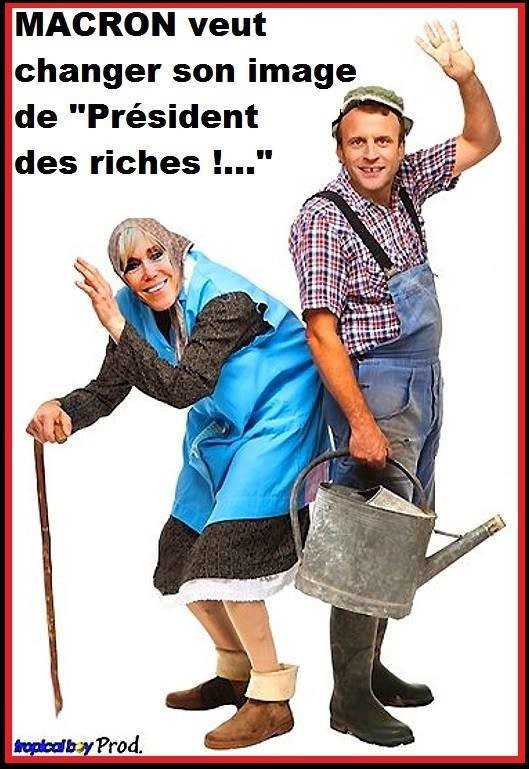 Du changement à l’Elysée ! (faut bien rire un peu!)