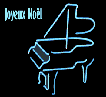 image ,joyeux noel au piano