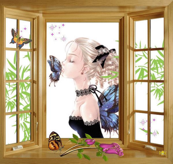 création de reinette : jolis papillons