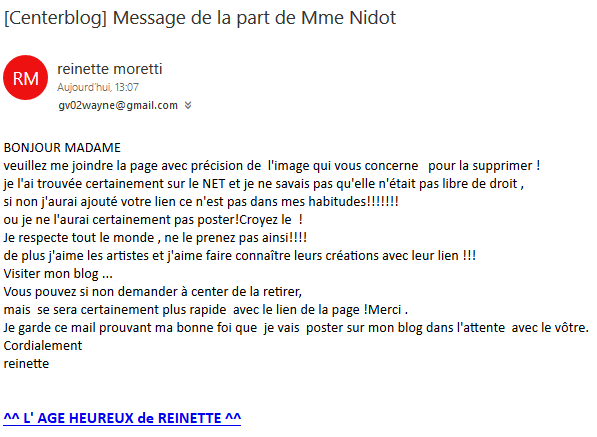 Vos Messages Recus Par Emails