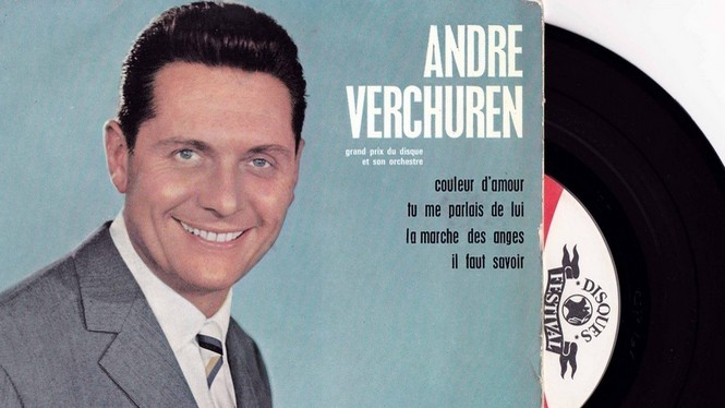 Hommage ici à André Verchuren, avec un air d'accordéon