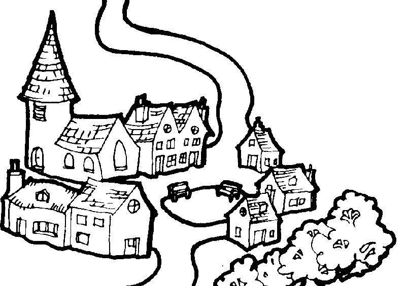 clipart pictures of villages - photo #38
